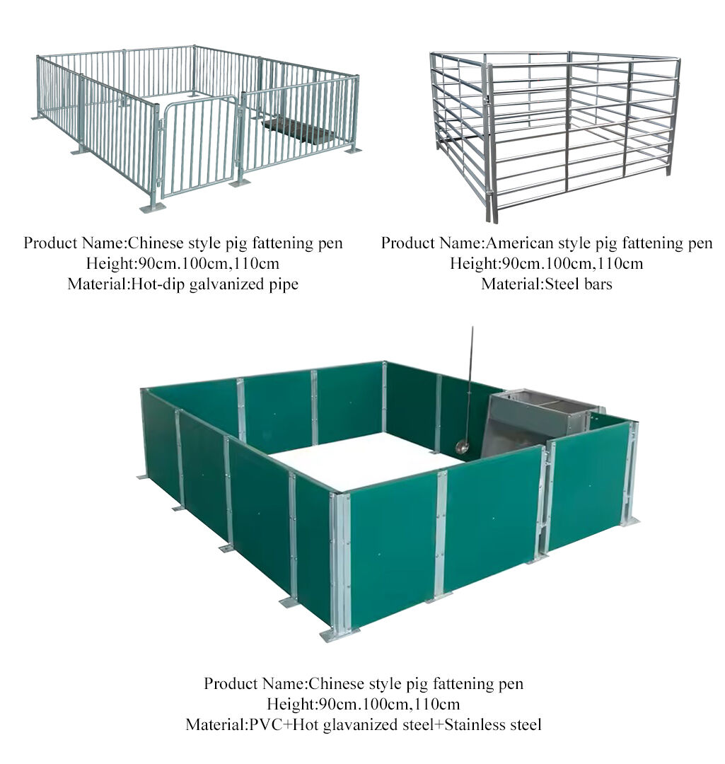 Hot Galvanized Fattening Pig Crates With Enhanced Durability And Customized Size