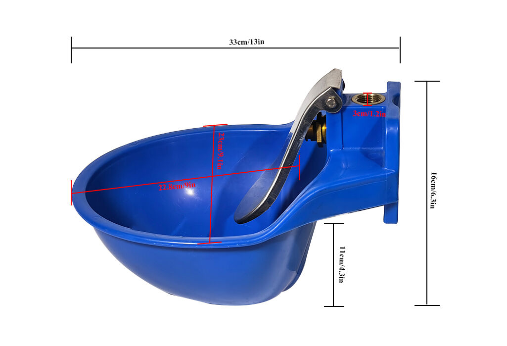 Plastic Large Capacity Cattle Drinking Bowl