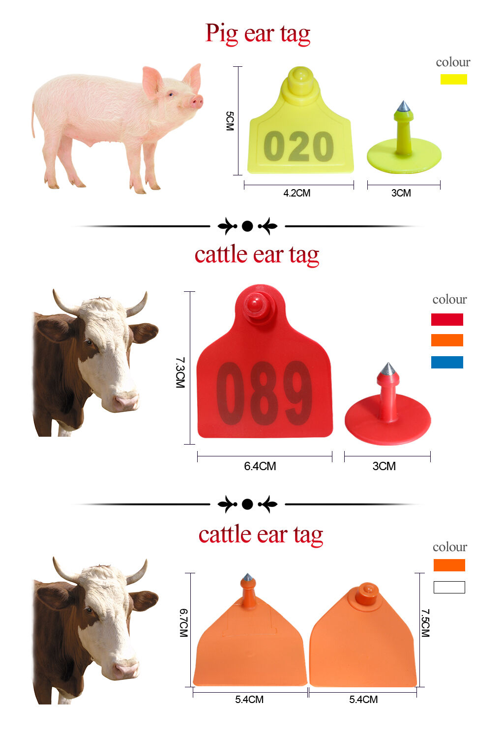 Cattle TPU Ear Tags