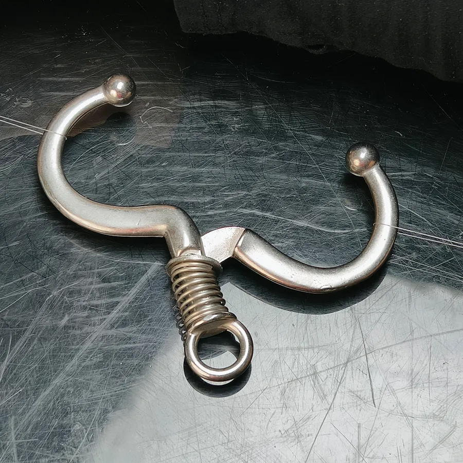 Anti rust stainless steel cow nose ring anti oxidation spherical design