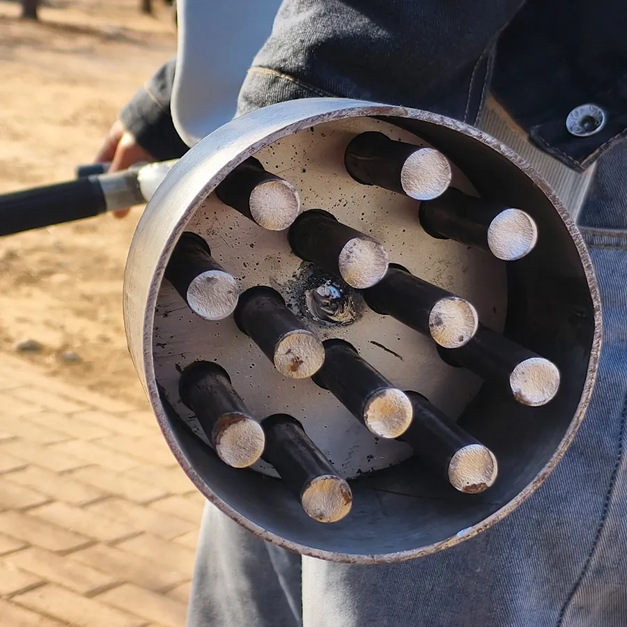 Manual cow dung block honeycomb coal ball forming tool