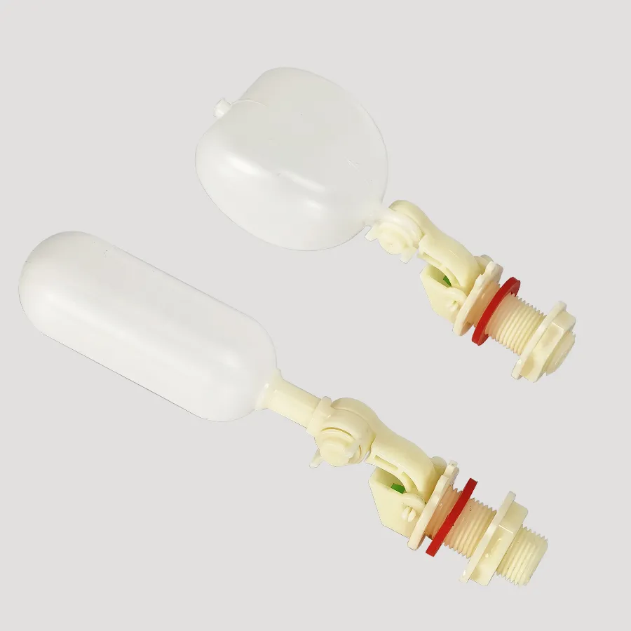 Automatic water level control bowl valve with plastic float ball