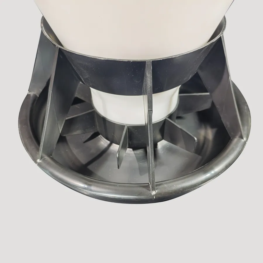 Automatic plastic piglet and conservation pig feeding trough