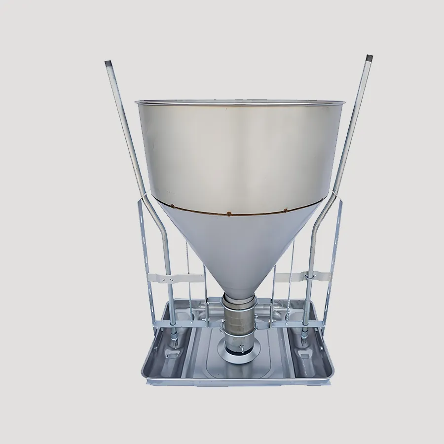 Stainless steel 30kg 90kg 120kg dry and wet automatic feeding bucket suitable for pig farms