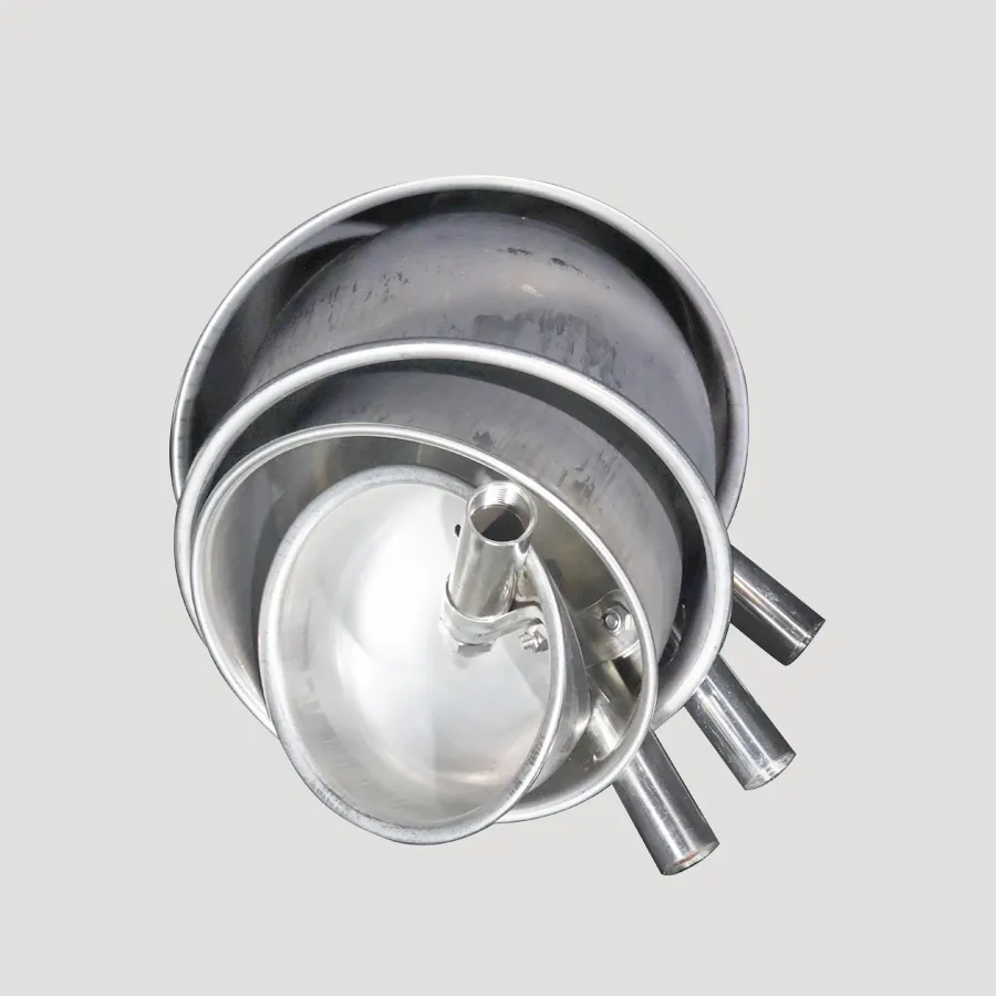 Stainless steel double-sided/single-sided automatic pig feeder