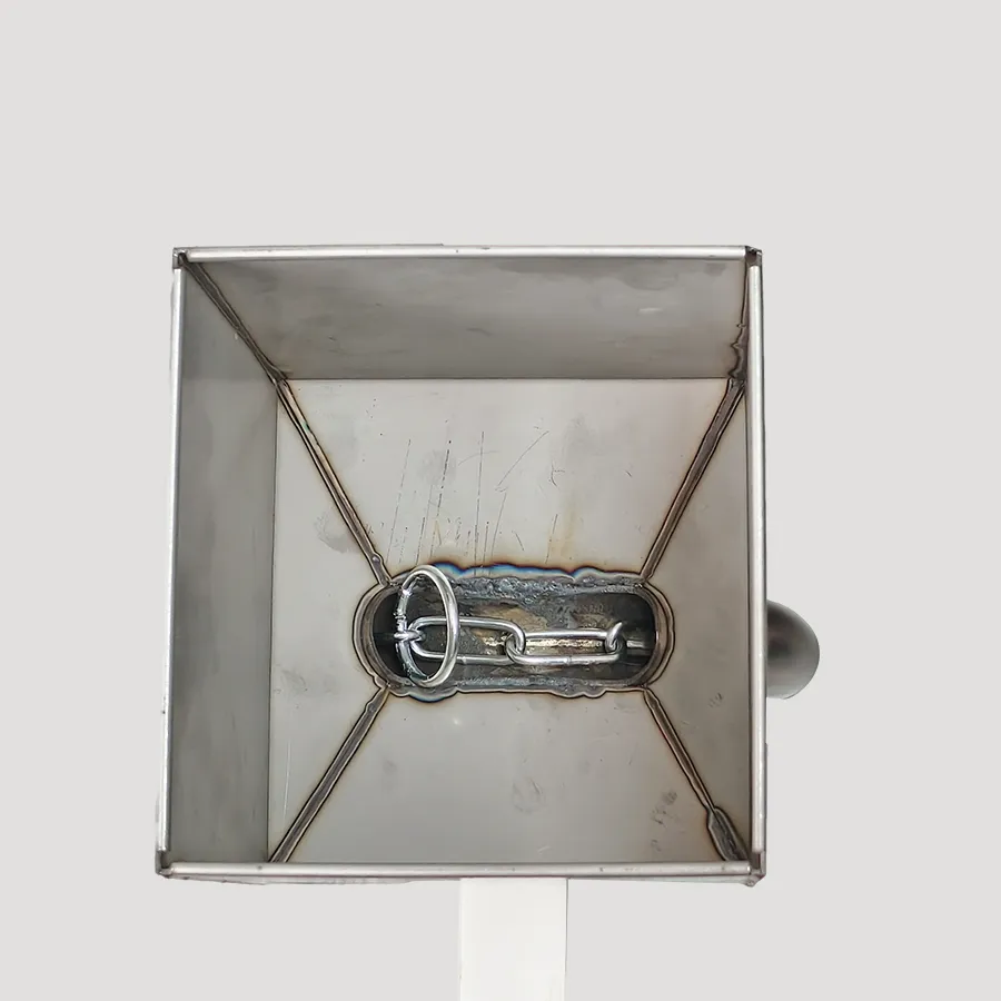 Customized stainless steel designed pig toys for customers, suitable for pig pens.