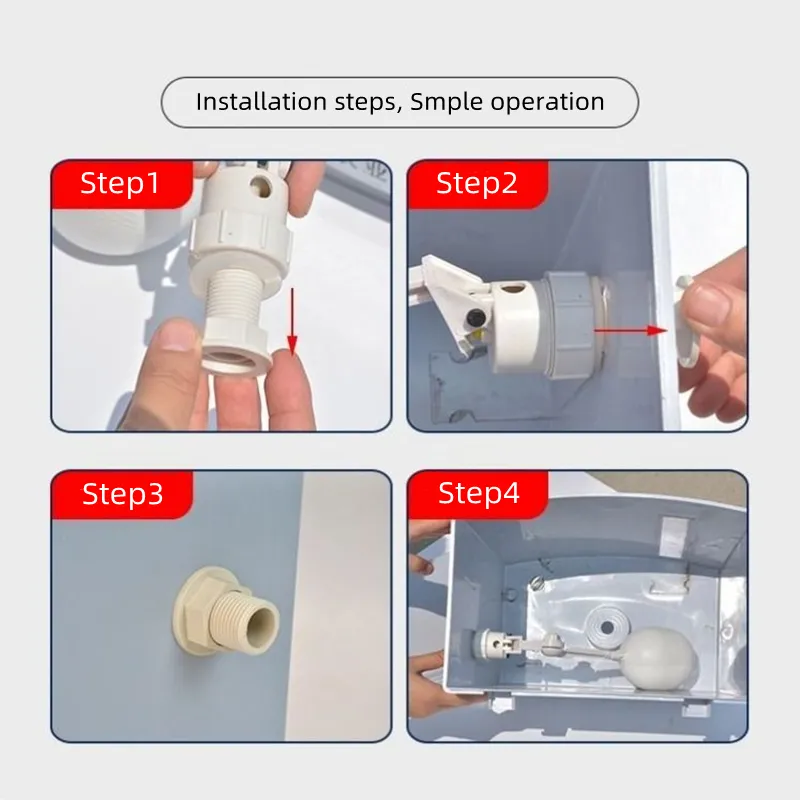 Automatic pressure reducing plastic float sink suitable for poultry cage drinking water system