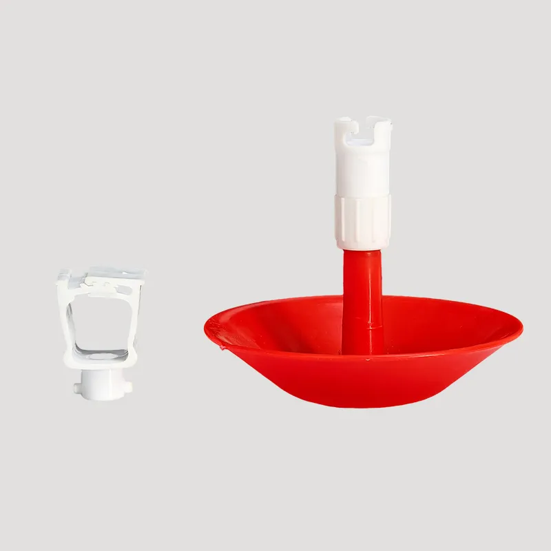 Automatic square tube cup animal water dispenser suitable for poultry farms such as chickens and quails