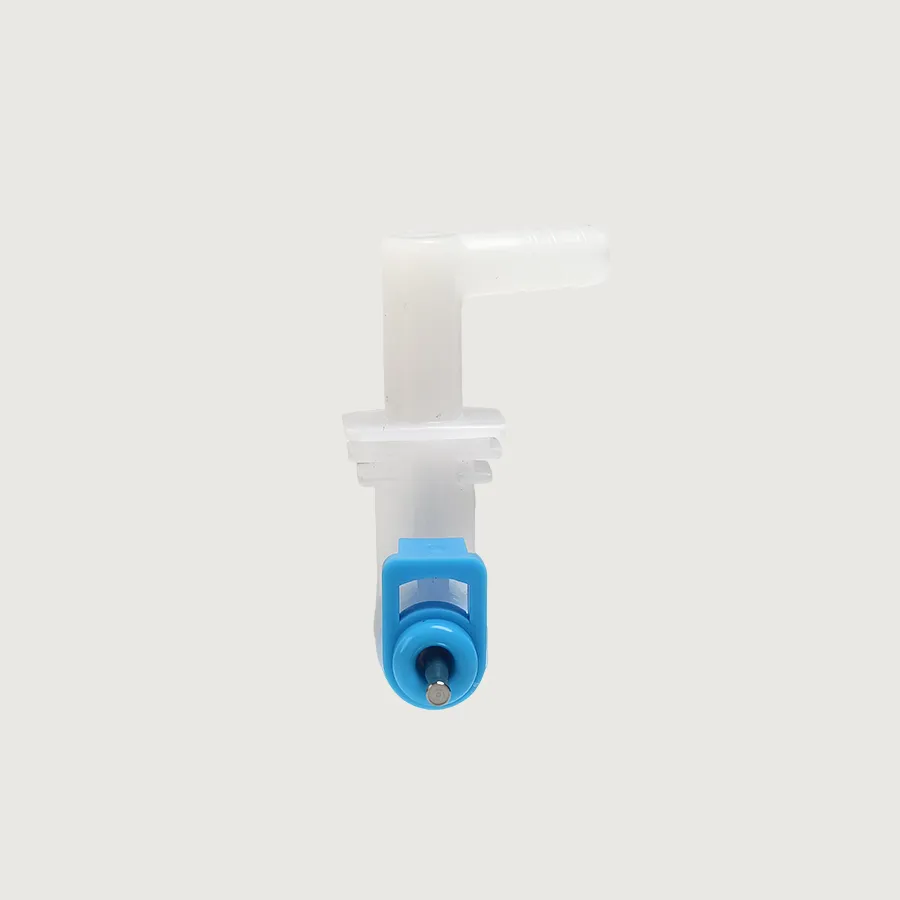 Leak proof short elbow chicken, parrot, bird nipple water dispenser dispenser