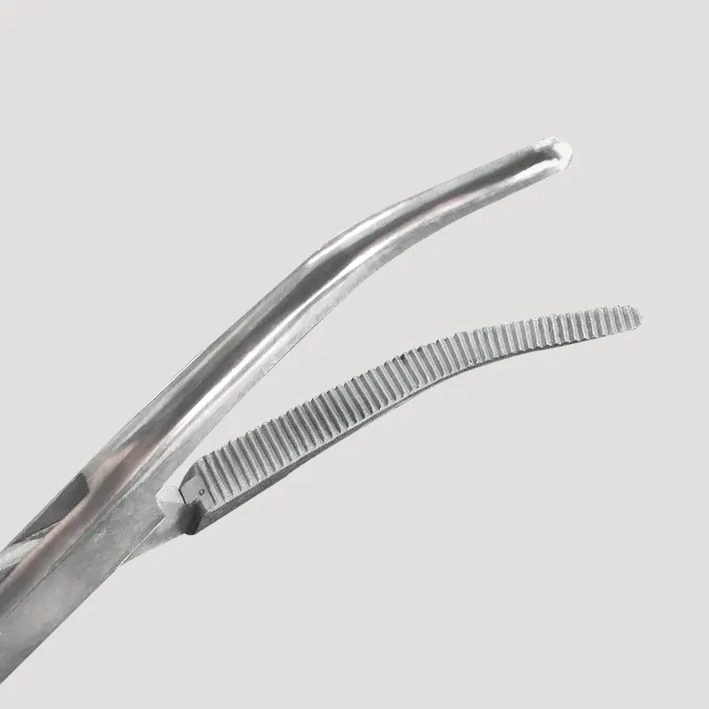 Veterinary equipment 14/16/18cm animal hemostatic forceps medical stainless steel cattle and sheep hemostatic clip