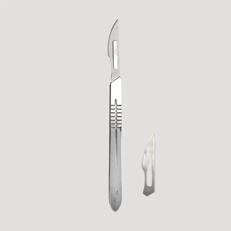 Wholesale veterinary stainless steel medical metal surgical knives, specially designed for animal surgery