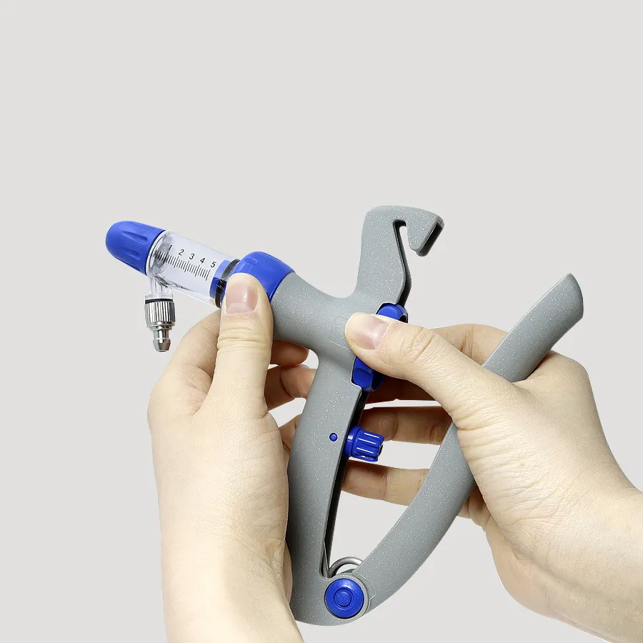 2ml/5ml automatic veterinary vaccine injection syringe