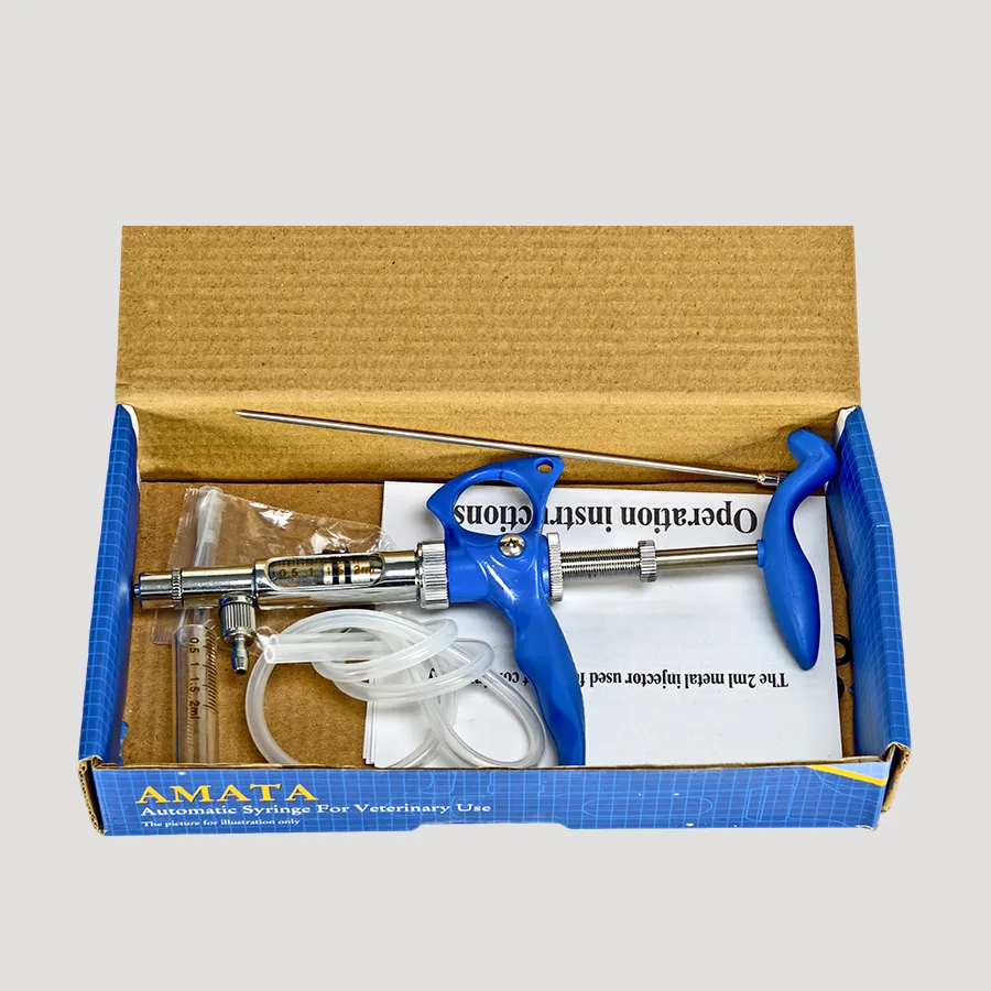 Continuous 2ml/5ml plastic steel veterinary automa
