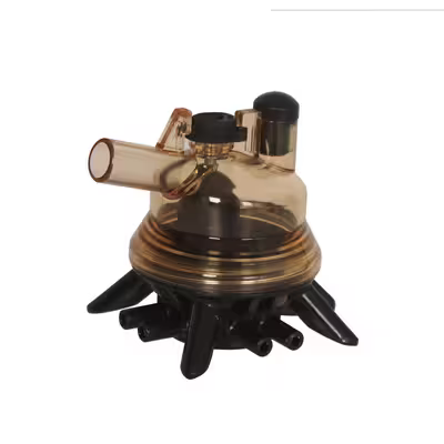 150cc PC Milk Claw with Plastic Base 0.43kg with Air Outlet Dia 9.5mm