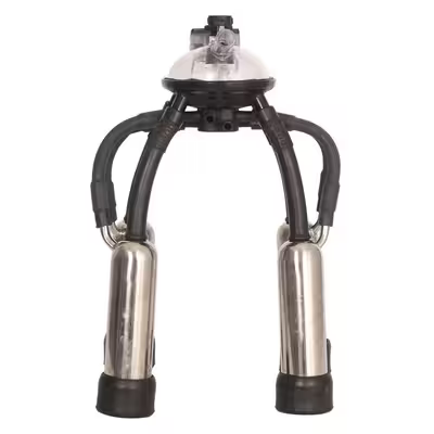 Advanced Milk Cluster Group System In Stainless Steel 201 Shell Model With 2.5 Kg Cluster Weight