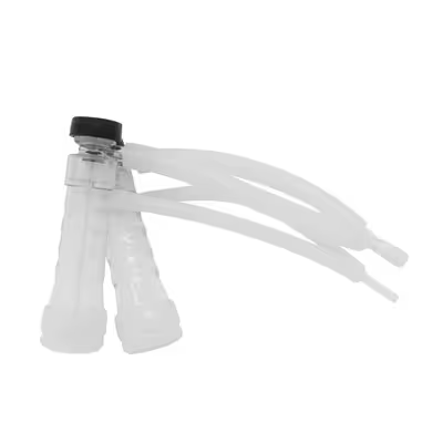 Goating Milking Machine Parts Milk Cluster Assembly With Silicone Liner And Direct Connection
