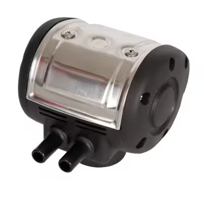 Pneumatic Milk Pulsator L80 with 2 Stainless Steel Port Plastic Tube