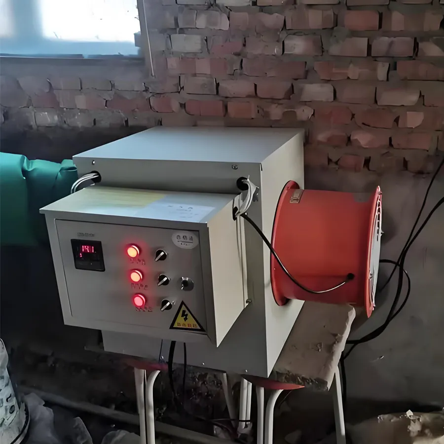 Industrial 220V electric heater with fuel oil kerosene induction fan and electric air heater